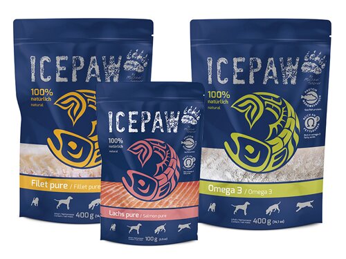 ICEPAW Trockenfutter Puppy Junior Pure 2 Kg | Mit Hering & Reis | Für Welpen & Junghunde – Optimales Wachstum & Verdauung